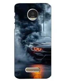 Чехол для Motorola MOTO Z с картинкой «BMW M-Power — абстракция»