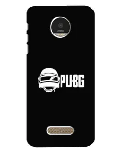 Чехол для Motorola MOTO Z с картинкой «PUBG — классический лого»