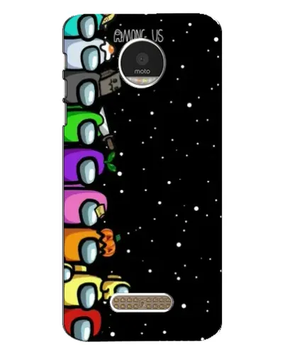 Чехол для Motorola MOTO Z с картинкой «Команда Among Us»