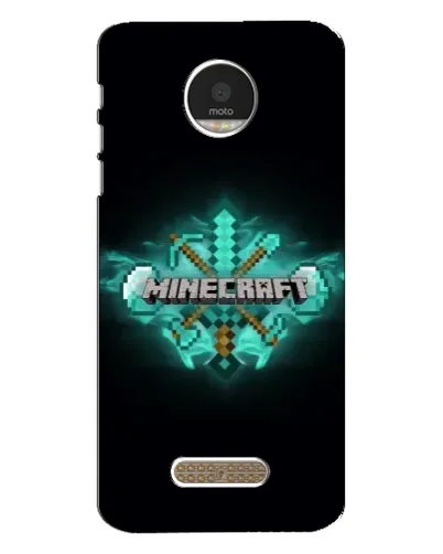 Чехол для Motorola MOTO Z с картинкой «Minecraft Diamond лого» Чехол для Motorola MOTO Z с картинкой «Minecraft Diamond лого»