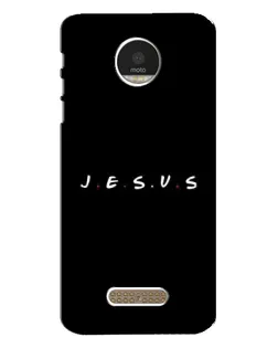 Чехол для Motorola MOTO Z с картинкой «Точки веры J.E.S.U.S.»