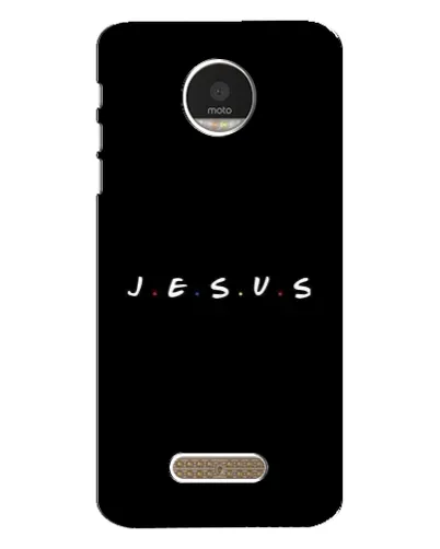 Чехол для Motorola MOTO Z с картинкой «Точки веры J.E.S.U.S.»