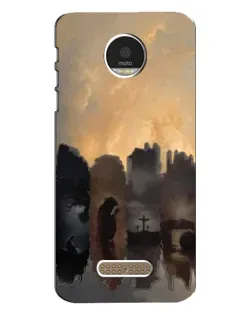 Чехол для Motorola MOTO Z с картинкой «Дорога к вере»