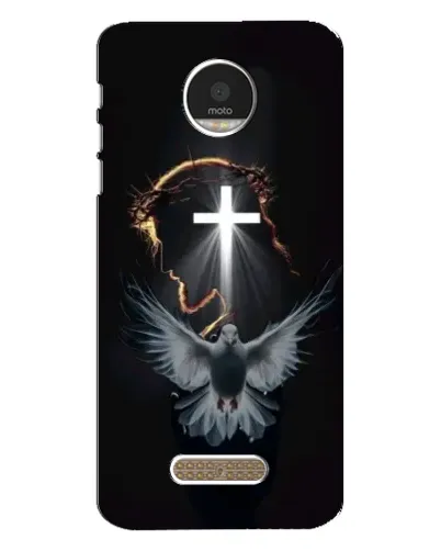 Чехол для Motorola MOTO Z с картинкой «Голубь и Свет»