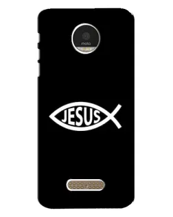 Чехол для Motorola MOTO Z с картинкой «Классический Jesus»