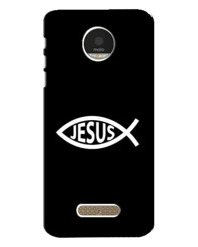 Чехол для Motorola MOTO Z с картинкой «Классический Jesus»