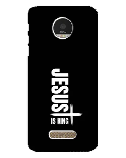 Чехол для Motorola MOTO Z с картинкой «Вертикаль веры Jesus»