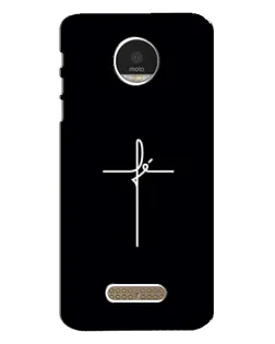 Чохол для Motorola MOTO Z з картинкою «Тонкий хрест»