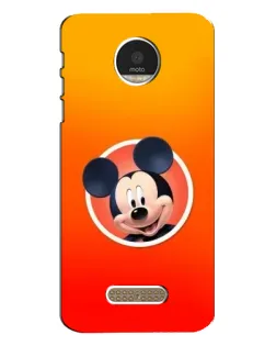 Чехол для Motorola MOTO Z с картинкой «Mickey в круге»