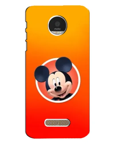 Чехол для Motorola MOTO Z с картинкой «Mickey в круге»