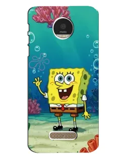 Чехол для Motorola MOTO Z с картинкой «Подводный привет»