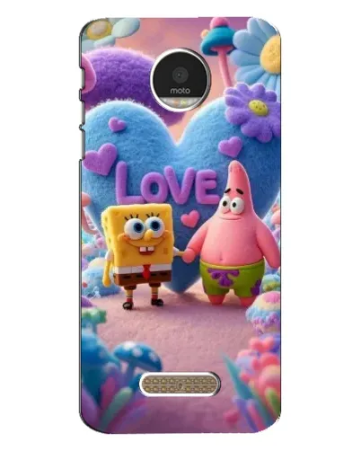 Чехол для Motorola MOTO Z с картинкой «Губка Боб Патрик» Чехол для Motorola MOTO Z с картинкой «Губка Боб Патрик»