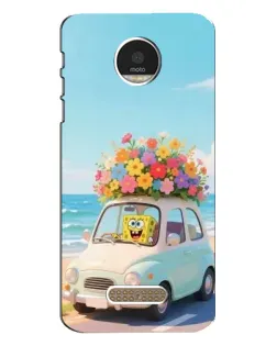 Чехол для Motorola MOTO Z с картинкой «Автомобильное путешествие»