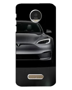 Чехол для Motorola MOTO Z с картинкой «Tesla Model S Look» Чехол для Motorola MOTO Z с картинкой «Tesla Model S Look»