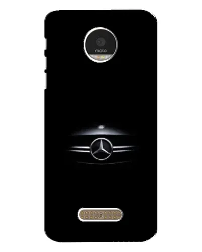 Чехол для Motorola MOTO Z с картинкой «Mercedes — абстрактные линии»