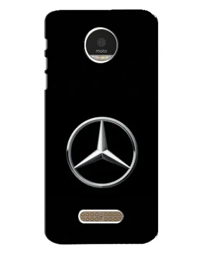 Чехол для Motorola MOTO Z с картинкой «Mercedes классический лого»