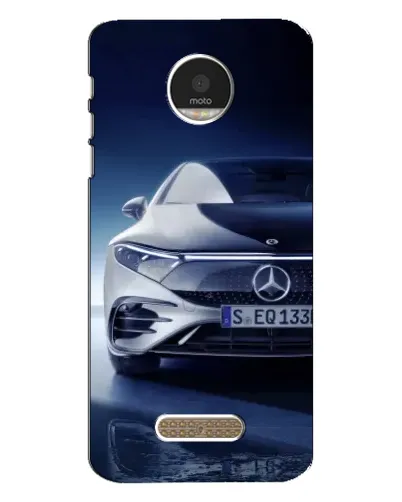 Чехол для Motorola MOTO Z с картинкой «Mercedes EQ — будущее»