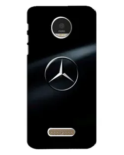 Чохол для Motorola MOTO Z з картинкою «Mercedes на металі» Чохол для Motorola MOTO Z з картинкою «Mercedes на металі»