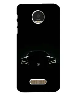 Чохол для Motorola MOTO Z з картинкою «Mercedes — силует авто» Чохол для Motorola MOTO Z з картинкою «Mercedes — силует авто»