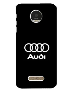Чехол для Motorola MOTO Z с картинкой «Классическое лого Audi»