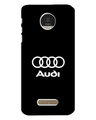 Чехол для Motorola MOTO Z с картинкой «Классическое лого Audi»