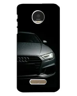 Чехол для Motorola MOTO Z с картинкой «Audi — детализация кузова»