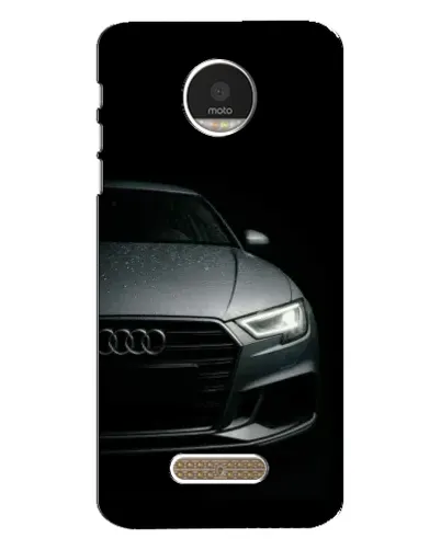 Чехол для Motorola MOTO Z с картинкой «Audi — детализация кузова»