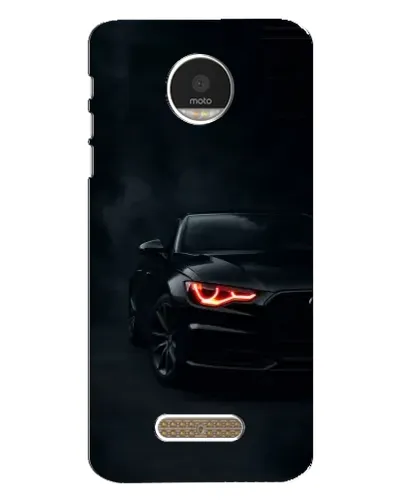 Чехол для Motorola MOTO Z с картинкой «Audi — хищный взгляд»