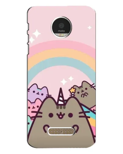Чехол для Motorola MOTO Z с картинкой «Единорог Pusheen»