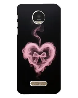Чехол для Motorola MOTO Z с картинкой «Дымчатое сердце»