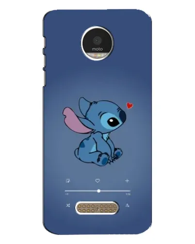 Чехол для Motorola MOTO Z с картинкой «Музыкальный Stitch»