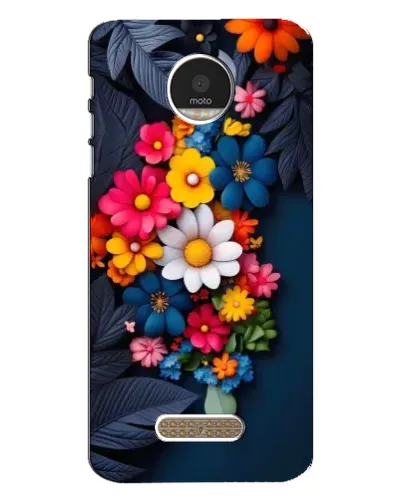 Чехол для Motorola MOTO Z с картинкой «Цветочная феерия»