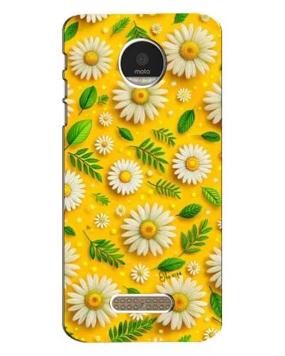 Чехол для Motorola MOTO Z с картинкой «Ромашковое солнце»