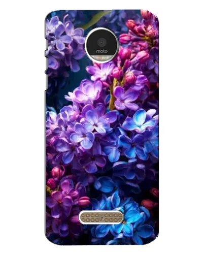 Чехол для Motorola MOTO Z с картинкой «Сиреневый цвет»