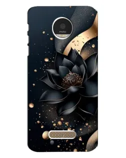 Чехол для Motorola MOTO Z с картинкой «Черный лотос»