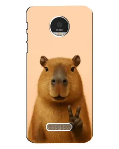 Чехол для Motorola MOTO Z с картинкой «Капибара виктория» Чехол для Motorola MOTO Z с картинкой «Капибара виктория»