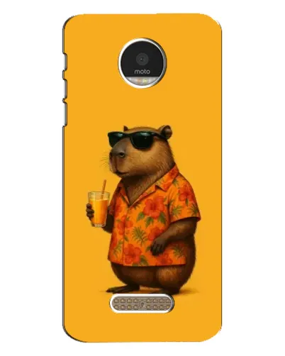 Чехол для Motorola MOTO Z с картинкой «Капибара на отдыхе» Чехол для Motorola MOTO Z с картинкой «Капибара на отдыхе»