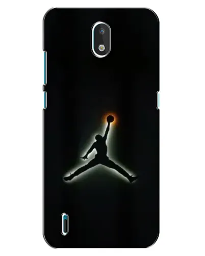 Чехол для Nokia 1.3 с картинкой «Jordan Gradient Logo»