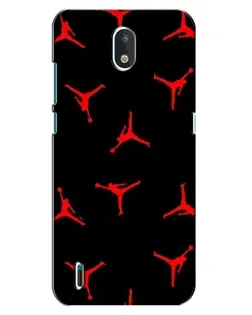 Чехол для Nokia 1.3 с картинкой «Jordan Red Pattern» Чехол для Nokia 1.3 с картинкой «Jordan Red Pattern»