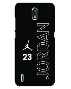 Чехол для Nokia 1.3 с картинкой «Jordan Vertical»
