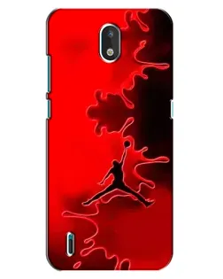 Чехол для Nokia 1.3 с картинкой «Jordan Red Smoke»