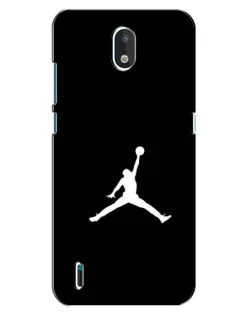 Чехол для Nokia 1.3 с картинкой «Jordan Silhouette»