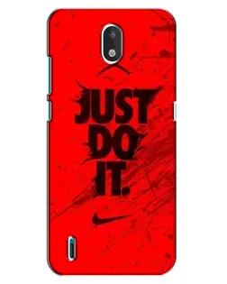 Чехол для Nokia 1.3 с картинкой «Nike Just Do It»