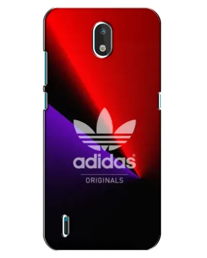 Чехол для Nokia 1.3 с картинкой «Adidas Red Neon»