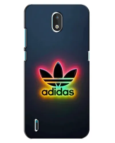 Чехол для Nokia 1.3 с картинкой «Неоновый Adidas»