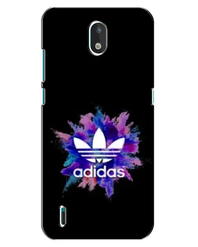 Чехол для Nokia 1.3 с картинкой «Взрыв красок Adidas»