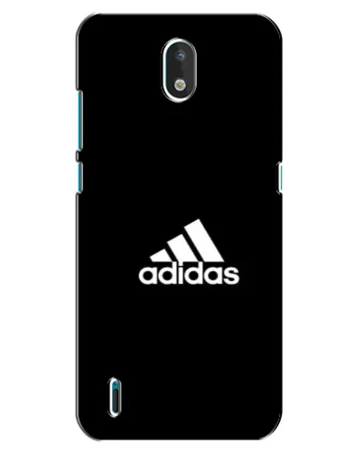 Чехол для Nokia 1.3 с картинкой «Черная классика Adidas»