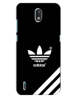 Чехол для Nokia 1.3 с картинкой «Adidas с диагональными полосами»