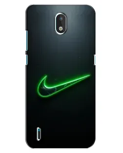 Чехол для Nokia 1.3 с картинкой «Неоновый контур Nike» Чехол для Nokia 1.3 с картинкой «Неоновый контур Nike»