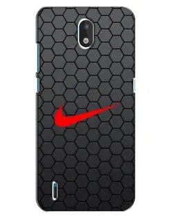 Чехол для Nokia 1.3 с картинкой «Nike — карбоновая сетка» Чехол для Nokia 1.3 с картинкой «Nike — карбоновая сетка»